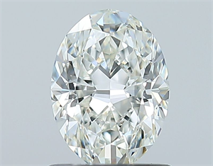 Picture of Natural Diamond 0.90 Carats, Oval with  Cut, H Color, VS1 Clarity and Certified by GIA