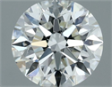 Diamante Natural 0.80 quilates, Redondo , Color I, claridad VS2 y certificado GIA