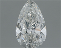 Diamante Natural 0.50 quilates, De pera , Color G, claridad SI1 y certificado GIA