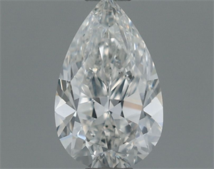 Foto Diamante Natural 0.50 quilates, De pera , Color G, claridad SI1 y certificado GIA de