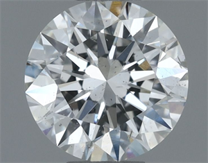 Foto Diamante Natural 0.50 quilates, Redondo , Color F, claridad SI1 y certificado IGI de