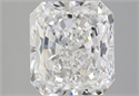 Natural Diamond 5.11 Carats, Radiant with  Cut, F Color, VVS1 Clarity and Certified by GIA