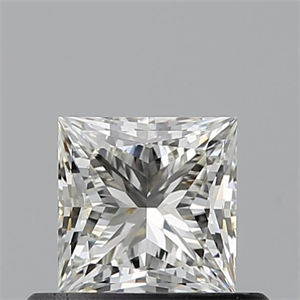 Foto Diamante Natural 0.52 quilates, Princesa , Color J, claridad VS1 y certificado GIA de