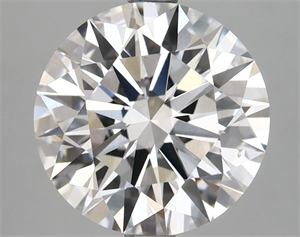 Picture of Lab Grown Diamond 3.69 Carats, Round with Ideal Cut, E Color, VS1 Clarity and Certified by IGI
