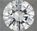 Natural Diamond 3.00 Carats, Round with Excellent Cut, J Color, VVS1 Clarity and Certified by GIA