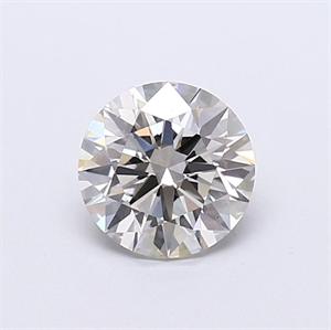 Picture of Lab Grown Diamond 1.10 Carats, Round with Ideal Cut, H Color, VVS2 Clarity and Certified by IGI