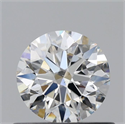 Diamante Natural 0.60 quilates, Redondo , Color H, claridad VS2 y certificado GIA