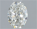 Diamante Natural 0.51 quilates, Ovalado , Color H, claridad VS2 y certificado GIA