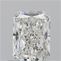 Natural Diamond 0.73 Carats, Radiant with  Cut, I Color, VS2 Clarity and Certified by GIA