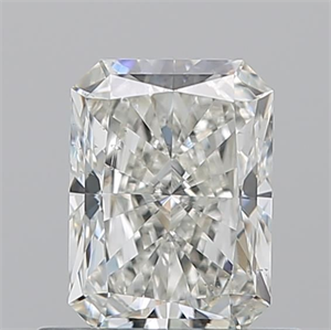 Picture of Natural Diamond 0.73 Carats, Radiant with  Cut, I Color, VS2 Clarity and Certified by GIA