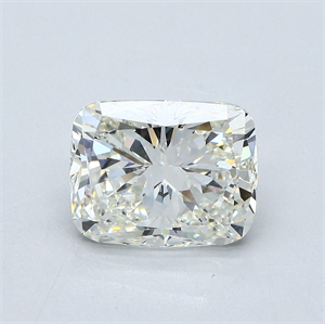Picture of Natural Diamond 3.61 Carats, Cushion with  Cut, J Color, VS1 Clarity and Certified by GIA