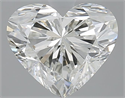 Natural Diamond 2.52 Carats, Heart with  Cut, I Color, SI1 Clarity and Certified by GIA