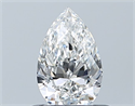 Diamante Natural 0.50 quilates, De pera , Color F, claridad VS1 y certificado GIA