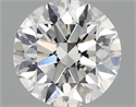 Lab Grown Diamond 1.50 Carats, Round with Excellent Cut, E Color, VS2 Clarity and Certified by IGI
