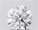 Lab Grown Diamond 1.25 Carats, Round with Ideal Cut, D Color, VVS1 Clarity and Certified by IGI