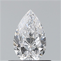 Diamante Natural 0.50 quilates, De pera , Color D, claridad VS1 y certificado GIA