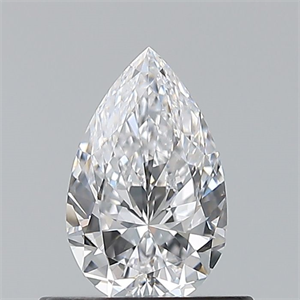 Foto Diamante Natural 0.50 quilates, De pera , Color D, claridad VS1 y certificado GIA de