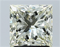 Diamante Natural 2.04 quilates, Princesa , Color L, claridad SI1 y certificado IGI
