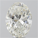 Diamante Natural 5.01 quilates, Ovalado , Color I, claridad SI2 y certificado GIA