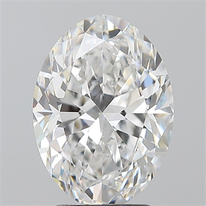 Picture of Natural Diamond 3.01 Carats, Oval with  Cut, E Color, VS1 Clarity and Certified by GIA