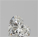 Natural Diamond 0.51 Carats, Heart with  Cut, I Color, VS1 Clarity and Certified by GIA