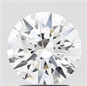Del inventario de diamantes de laboratorio, 2.43 quilates, Redondo , Color E, claridad VVS2 y certificado IGI