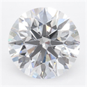 Del inventario de diamantes de laboratorio, 2.50 quilates, Redondo , Color D, claridad IF y certificado IGI
