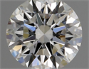 Natural Diamond 0.45 Carats, Round with Excellent Cut, I Color, VVS2 Clarity and Certified by GIA