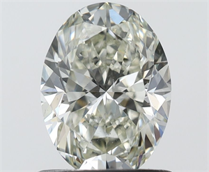 Picture of Natural Diamond 0.90 Carats, Oval with  Cut, J Color, VS2 Clarity and Certified by IGI