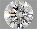 Natural Diamond 0.80 Carats, Round with Excellent Cut, E Color, VS2 Clarity and Certified by GIA