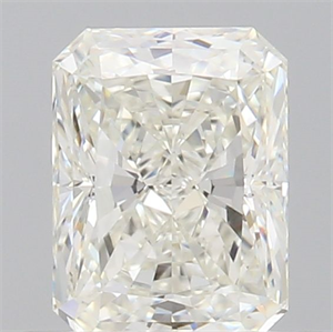 Picture of Natural Diamond 0.75 Carats, Radiant with  Cut, I Color, VVS1 Clarity and Certified by GIA