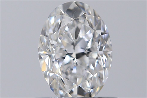 Picture of Natural Diamond 0.60 Carats, Oval with  Cut, E Color, VVS1 Clarity and Certified by GIA