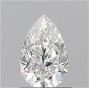 Natural Diamond 0.81 Carats, Pear with  Cut, I Color, VS1 Clarity and Certified by GIA