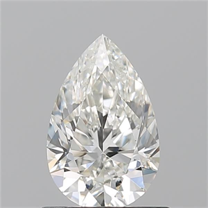 Picture of Natural Diamond 0.81 Carats, Pear with  Cut, I Color, VS1 Clarity and Certified by GIA
