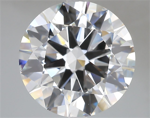 Picture of Lab Grown Diamond 7.02 Carats, Round with Excellent Cut, E Color, VVS2 Clarity and Certified by IGI