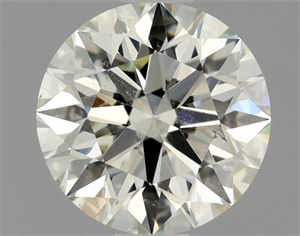 Picture of Natural Diamond 0.70 Carats, Round with Excellent Cut, M Color, SI2 Clarity and Certified by GIA