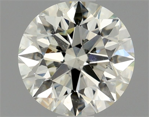 Picture of Natural Diamond 0.70 Carats, Round with Excellent Cut, M Color, SI2 Clarity and Certified by GIA