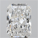 Natural Diamond 2.02 Carats, Radiant with  Cut, E Color, SI1 Clarity and Certified by GIA