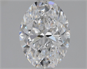 Natural Diamond 1.50 Carats, Oval with  Cut, D Color, VS1 Clarity and Certified by GIA