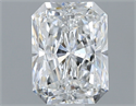 Natural Diamond 0.91 Carats, Radiant with  Cut, E Color, VS1 Clarity and Certified by GIA