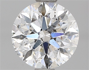 Foto Diamante Natural 0.82 quilates, Redondo , Color E, claridad SI2 y certificado GIA de