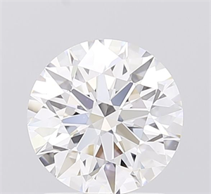 Picture of Lab Grown Diamond 1.57 Carats, Round with Ideal Cut, D Color, VVS2 Clarity and Certified by IGI