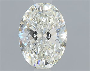 Picture of Natural Diamond 0.72 Carats, Oval with  Cut, J Color, VS1 Clarity and Certified by GIA