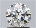 Diamante Natural 1.01 quilates, Redondo , Color I, claridad SI2 y certificado GIA