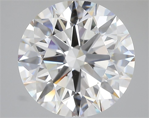 Picture of Lab Grown Diamond 5.08 Carats, Round with Ideal Cut, E Color, VVS1 Clarity and Certified by IGI