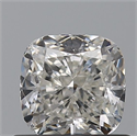 Natural Diamond 0.83 Carats, Cushion with  Cut, H Color, VS1 Clarity and Certified by GIA