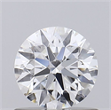 Lab Grown Diamond 0.72 Carats, Round with Excellent Cut, D Color, VS1 Clarity and Certified by IGI