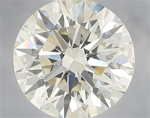 Picture of Natural Diamond 2.10 Carats, Round with Excellent Cut, K Color, VVS2 Clarity and Certified by IGI