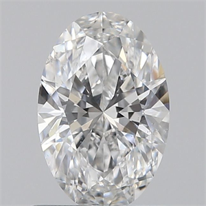 Picture of Natural Diamond 0.70 Carats, Oval with  Cut, E Color, SI1 Clarity and Certified by GIA