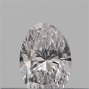 Picture of Natural Diamond 0.14 Carats, Oval with  Cut, G Color, SI1 Clarity and Certified by IGI